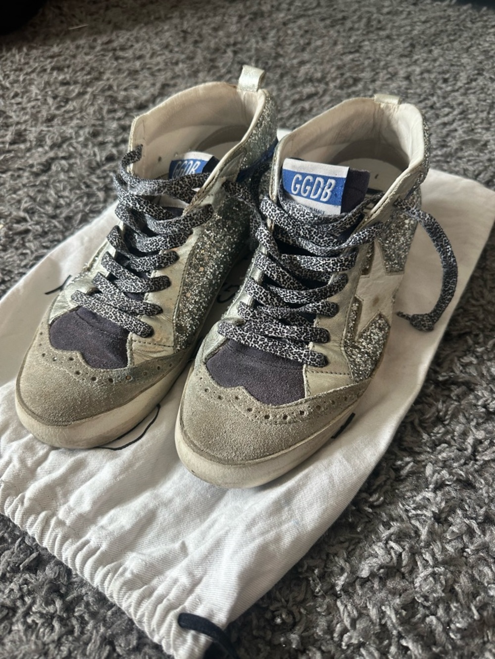 Golden Goose GGDB Glitter Star Sneakers